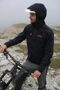 Zimtstern Rainz MTB-Regenjas Heren - Pirate Black