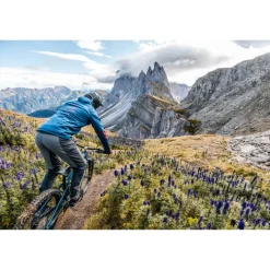 Zimtstern Shelterz Softshell MTB-Jas Heren - French Navy/Windsor Wine