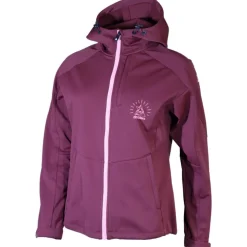 Zimtstern Shelterz Softshell MTB-Jas Dames - Windsor Wine/Blush