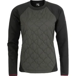 Zimtstern SPINZ Hybrid Sweatshirt Dames - Black Ink/Pirate Black