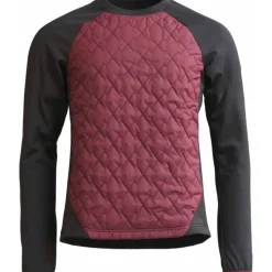 Zimtstern SPINZ Hybrid Sweatshirt Heren - Windsor Wine/Pirate Black