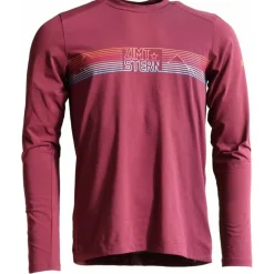 Zimtstern TrailFlowz MTB-Shirt met Lange Mouwen Heren - Windsor Wine
