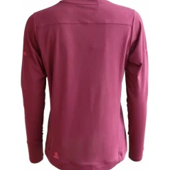 Zimtstern TrailFlowz MTB-Shirt met Lange Mouwen Dames - Windsor Wine