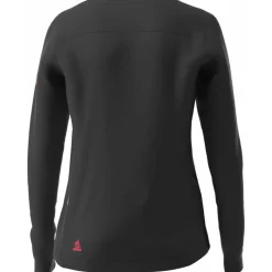 Zimtstern TrailFlowz MTB-Shirt met Lange Mouwen Dames - Pirate Black