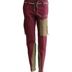 Zimtstern Xalpz Tech Broek Dames - Windsor Wine / Military Olive