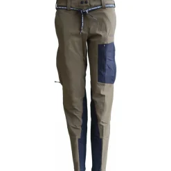 Zimtstern Xalpz Tech Broek Dames - Military Olive / Pirate Black