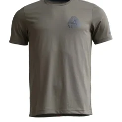 Zimtstern Zwirrlz Shirt met Korte Mouwen Heren - Military Olive
