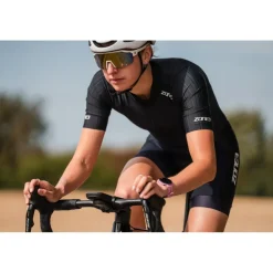 Zone3 Activate+ Trisuit met korte mouwen voor dames - black
